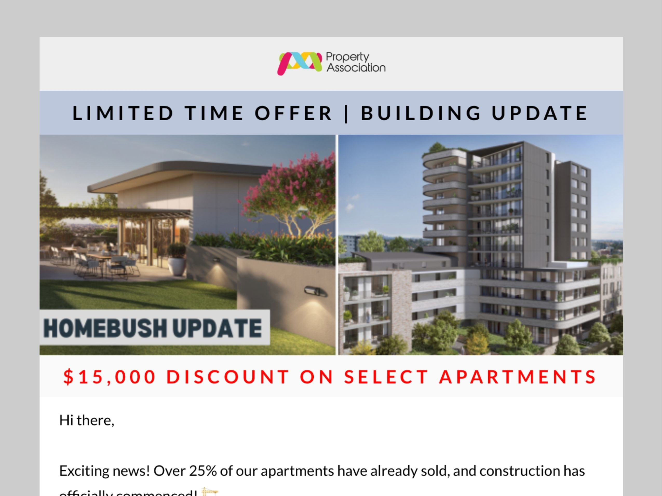 Email Marketing — Property Association